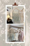 Petal & Lace Top