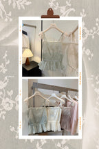Petal & Lace Top
