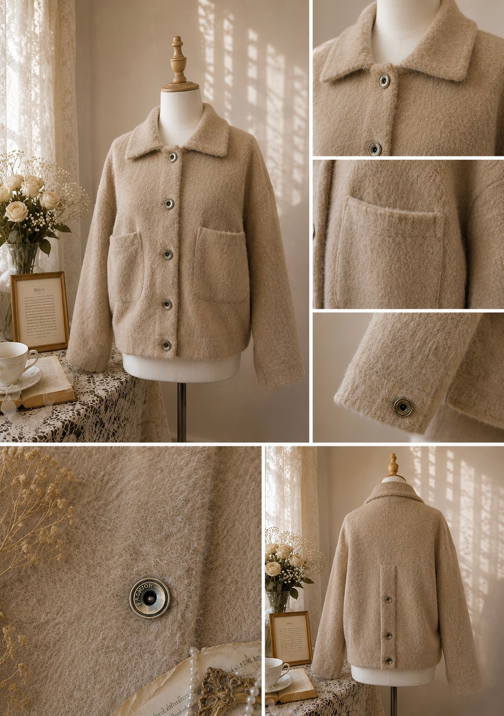 Almond Croissant Jacket