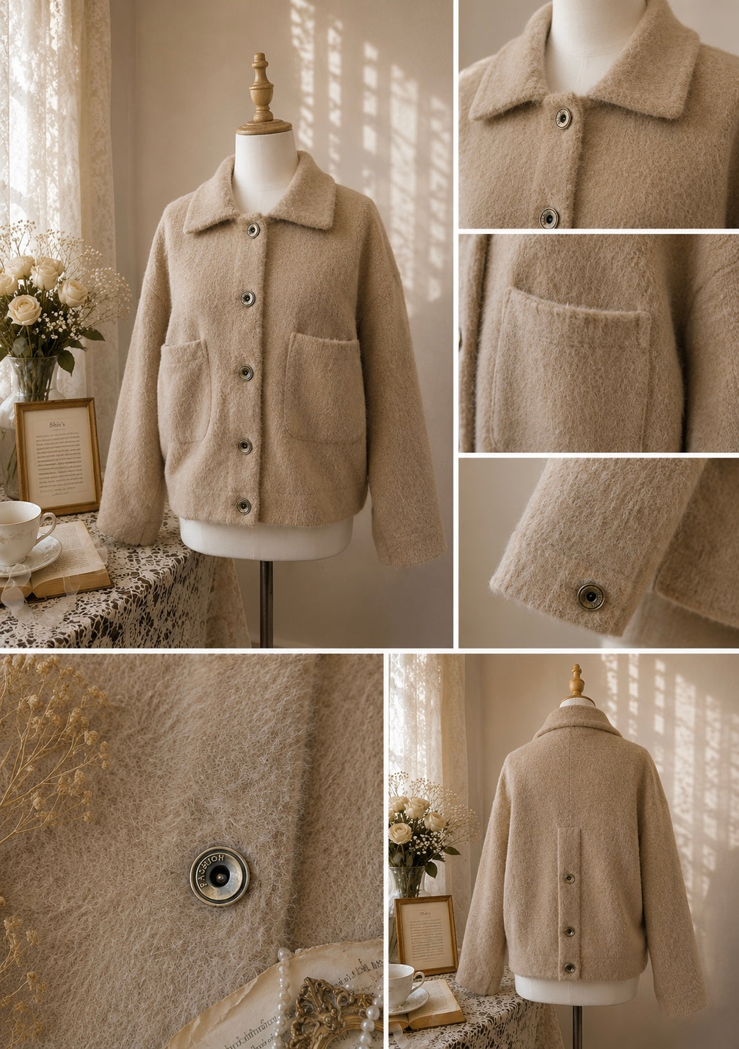 Almond Croissant Jacket