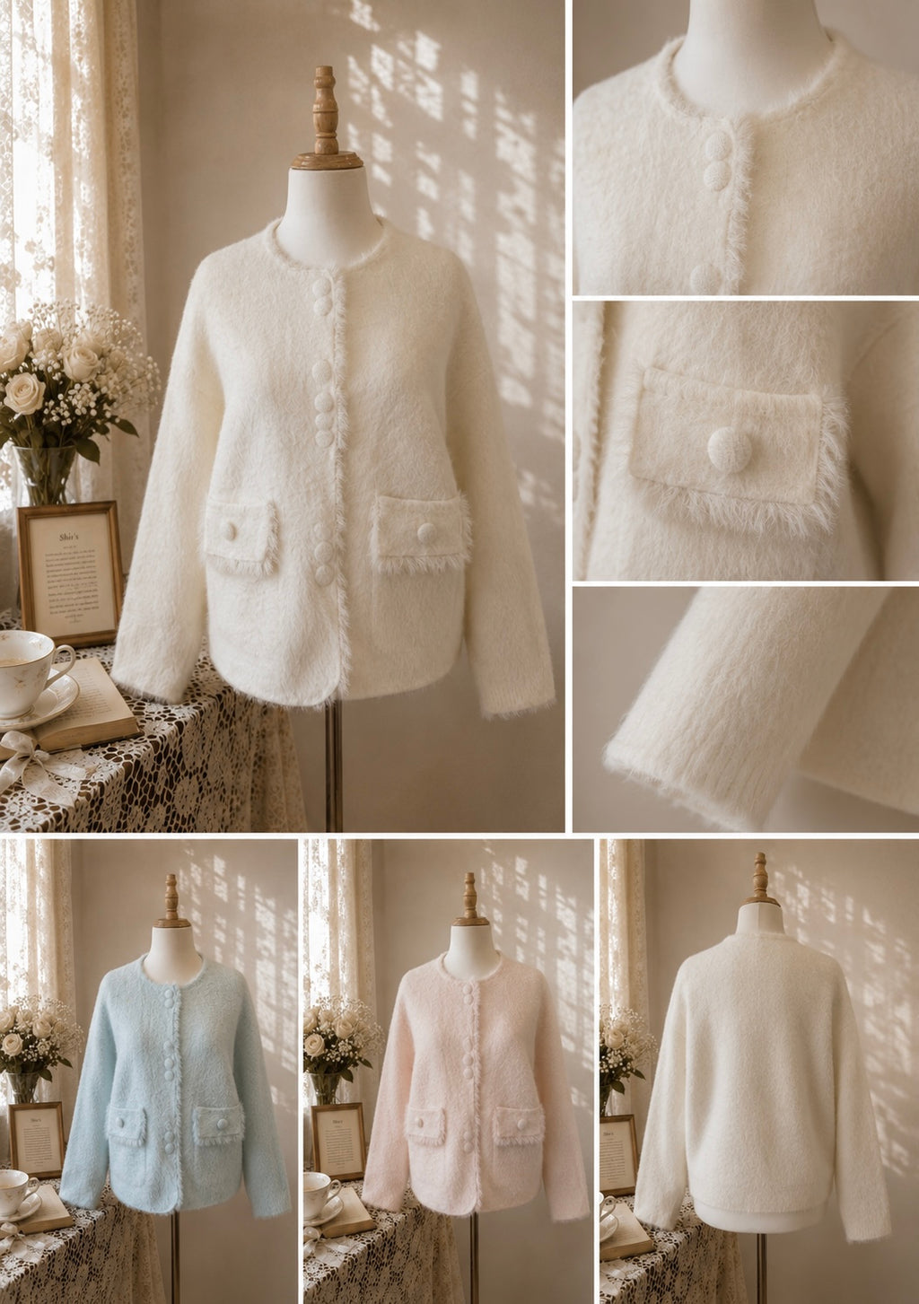 Petal Cloud Cardigan
