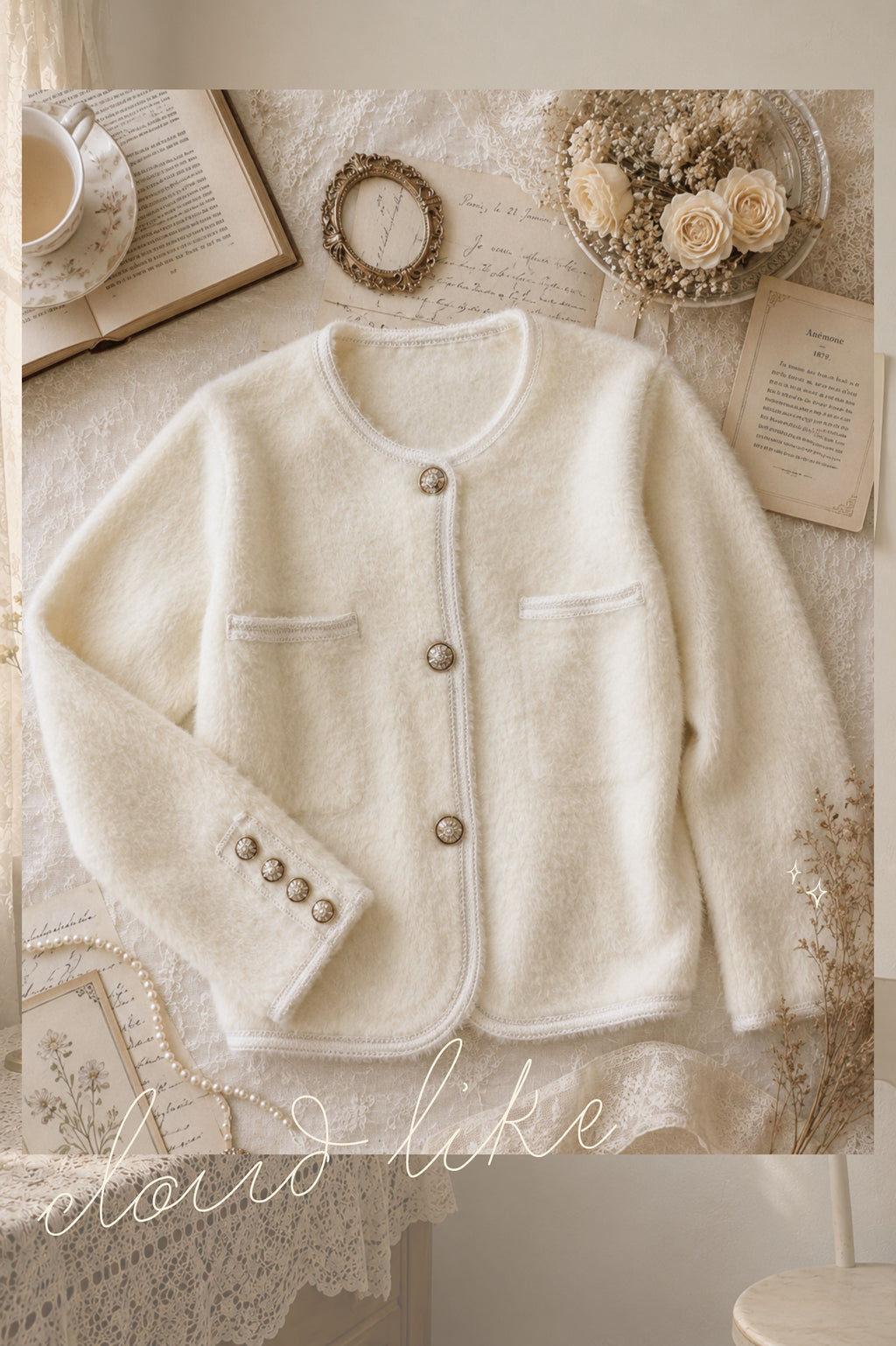 Cloud Knit Jacket