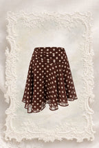 Mocha Dottie Skirt