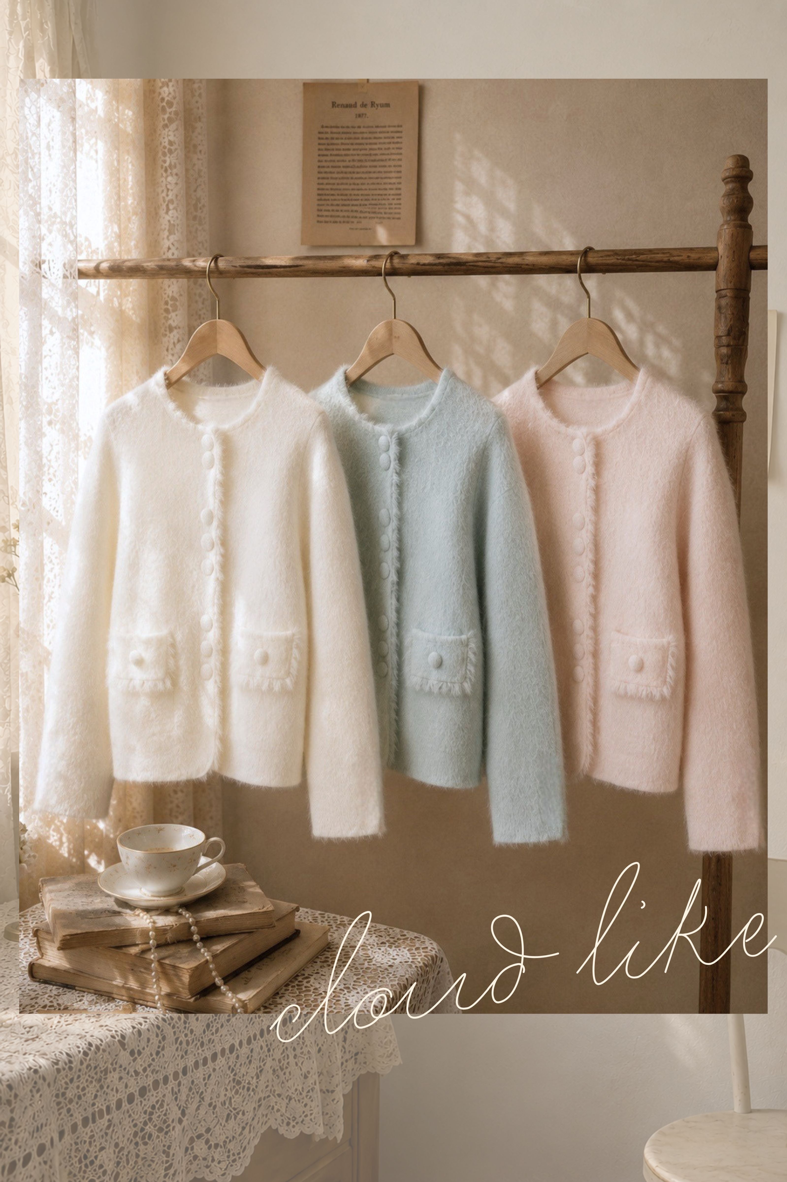 Petal Cloud Cardigan