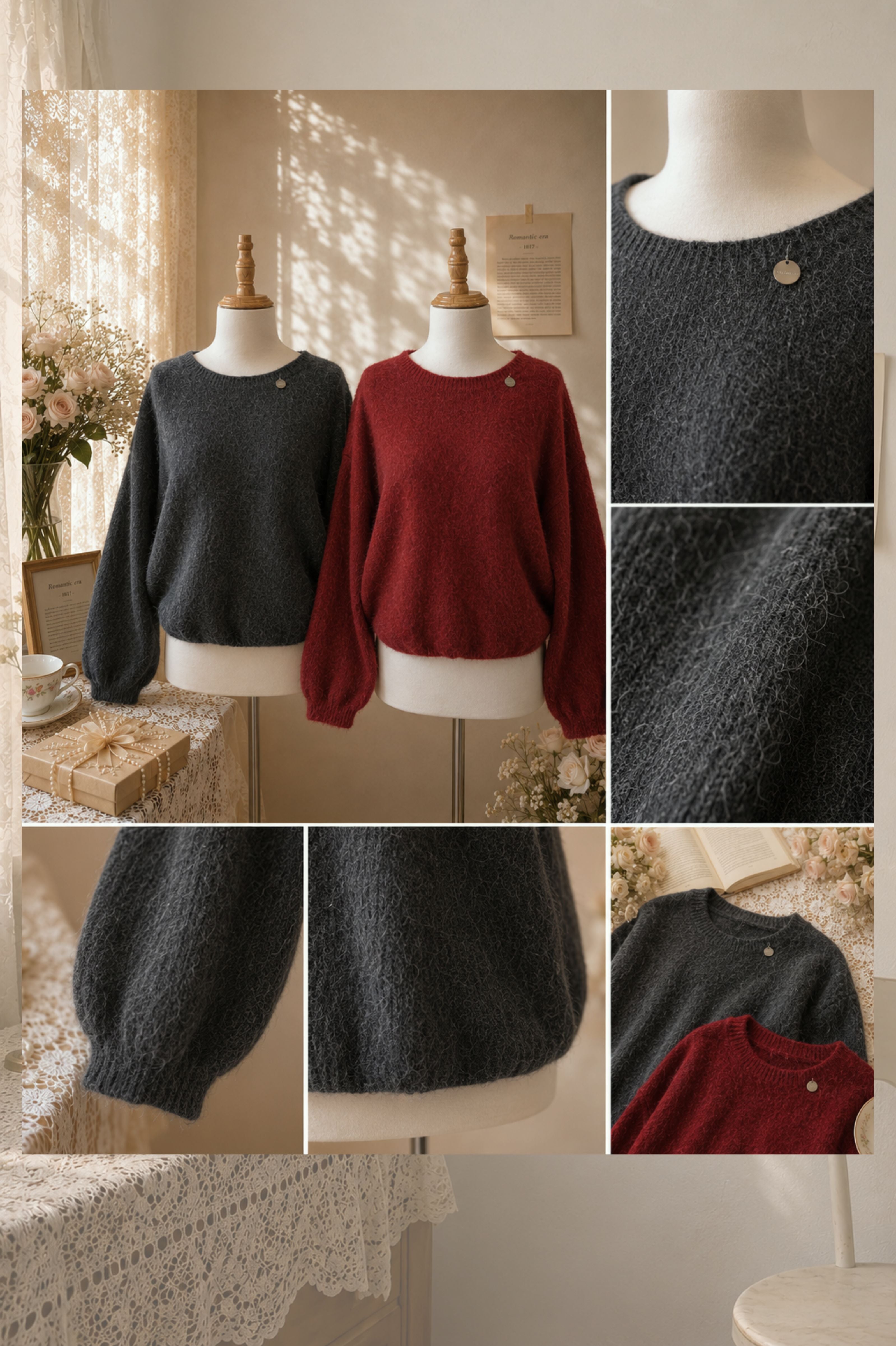 Velvet Rose Knit