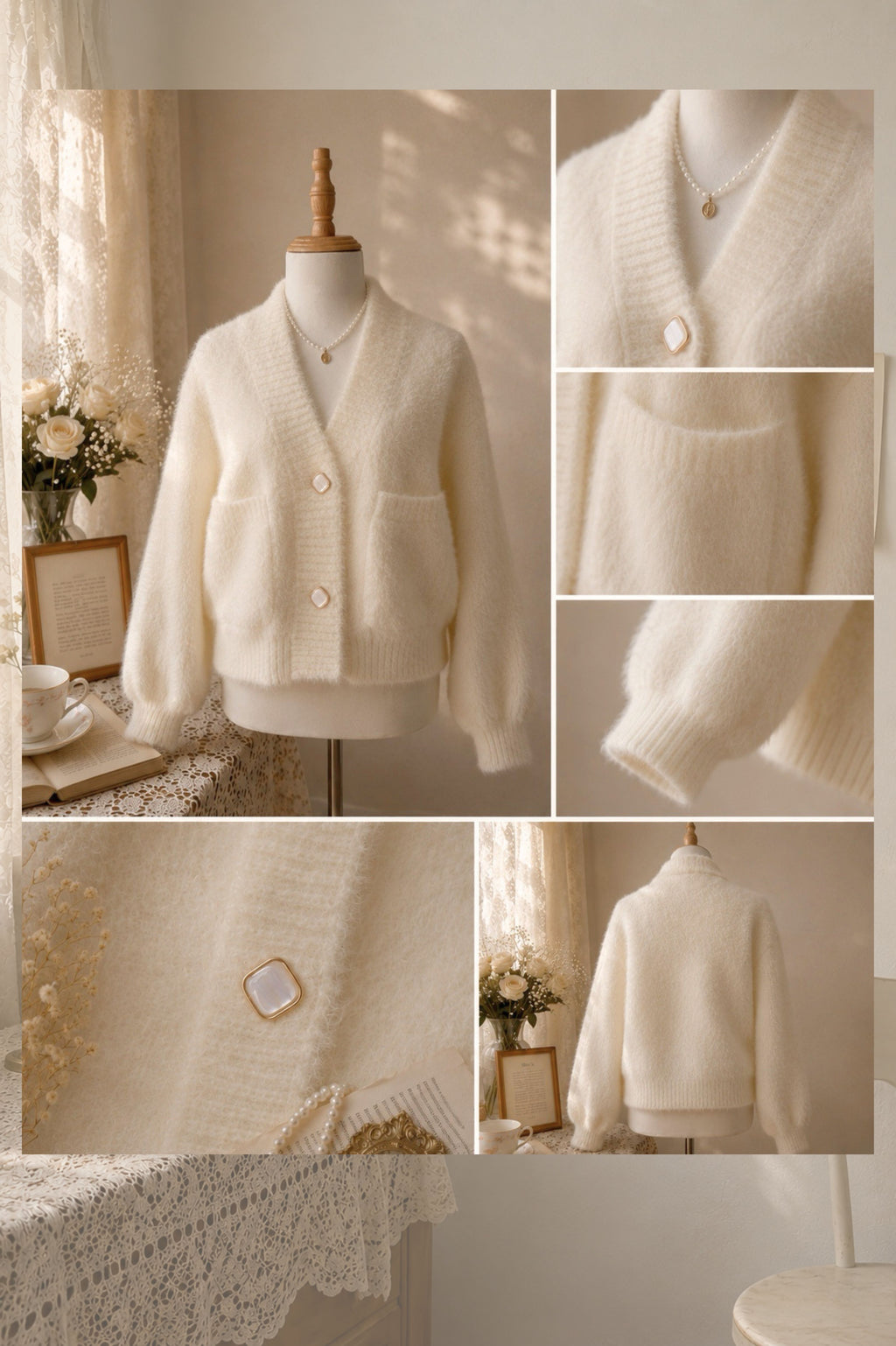 Cottage Rose Cardigan