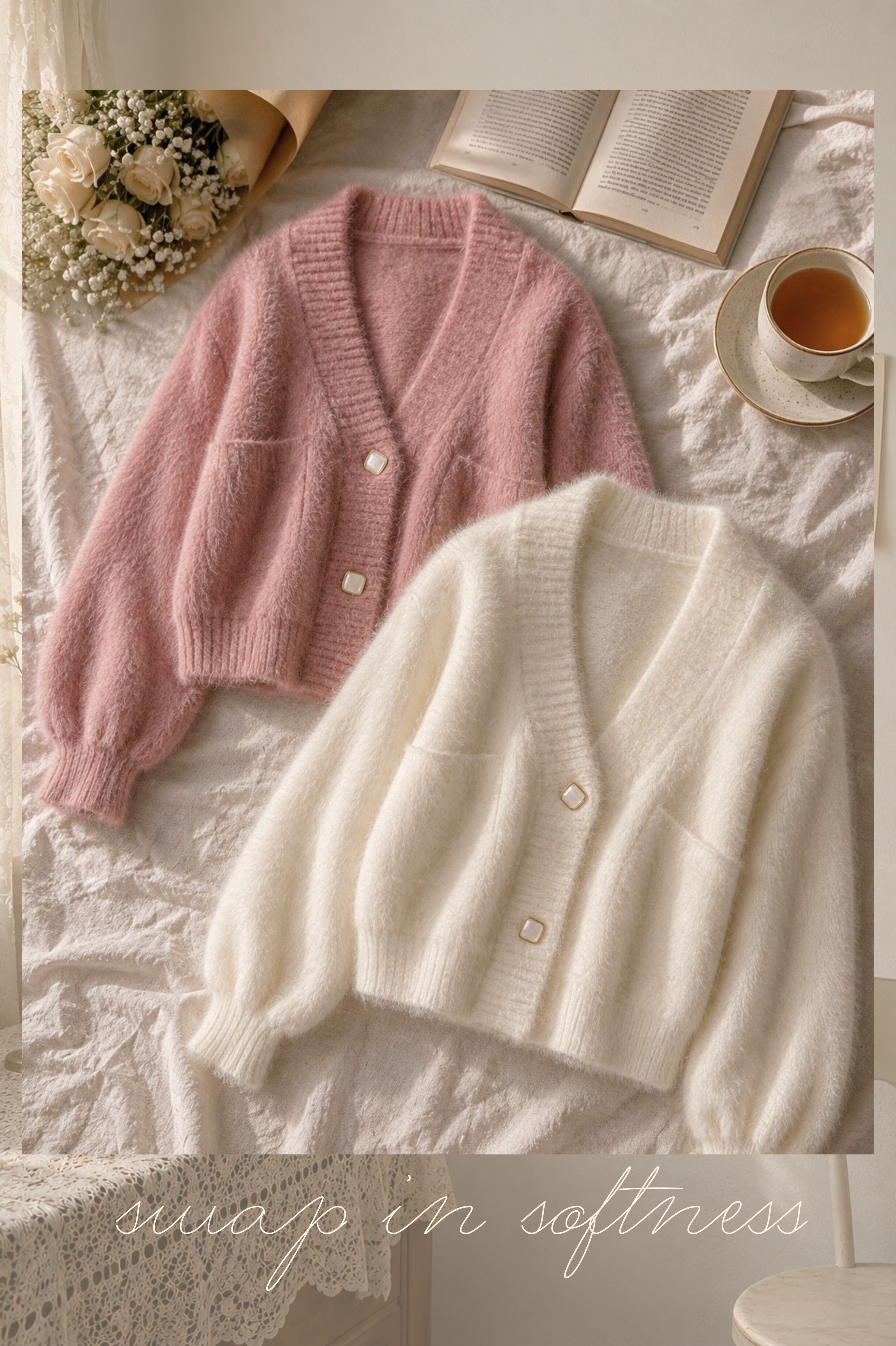 Cottage Rose Cardigan