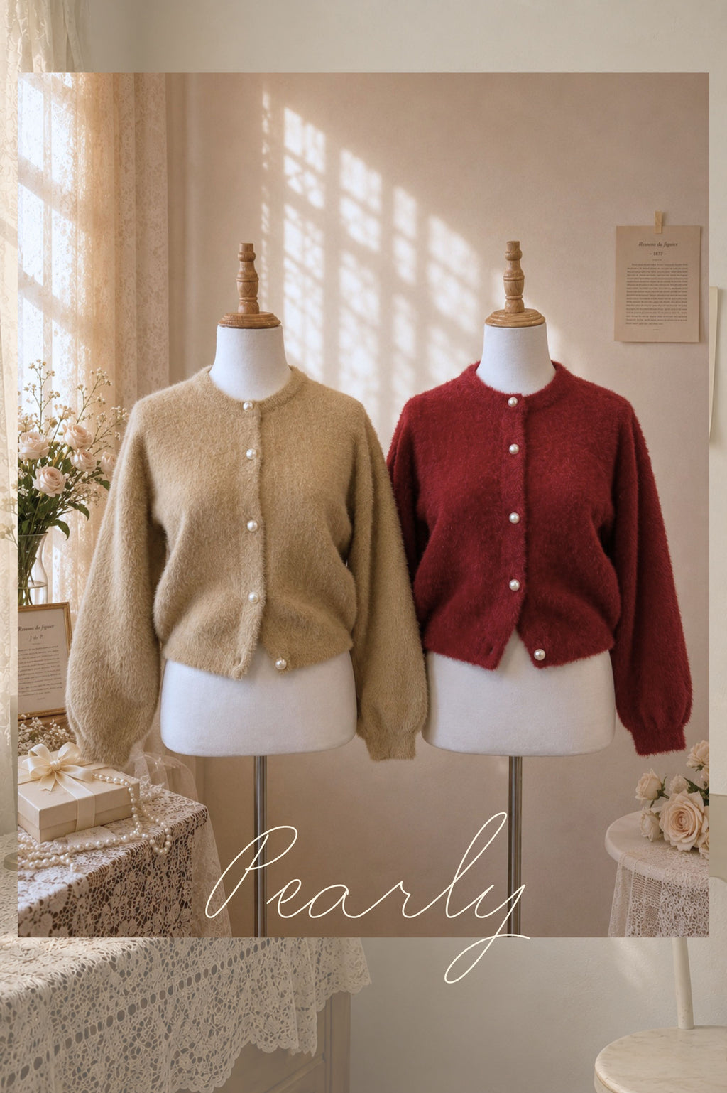 Sunday Pearls Cardigan