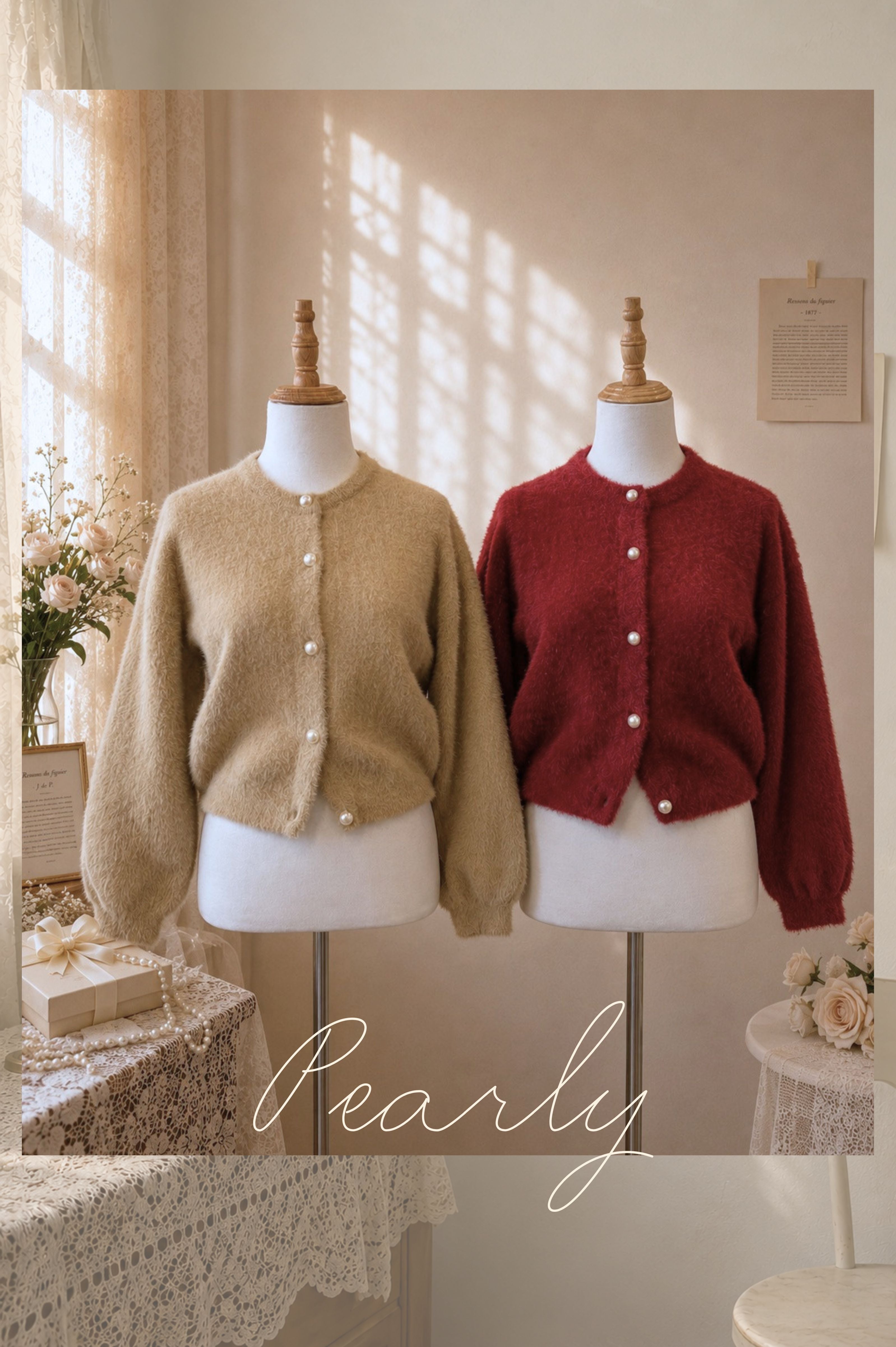 Sunday Pearls Cardigan
