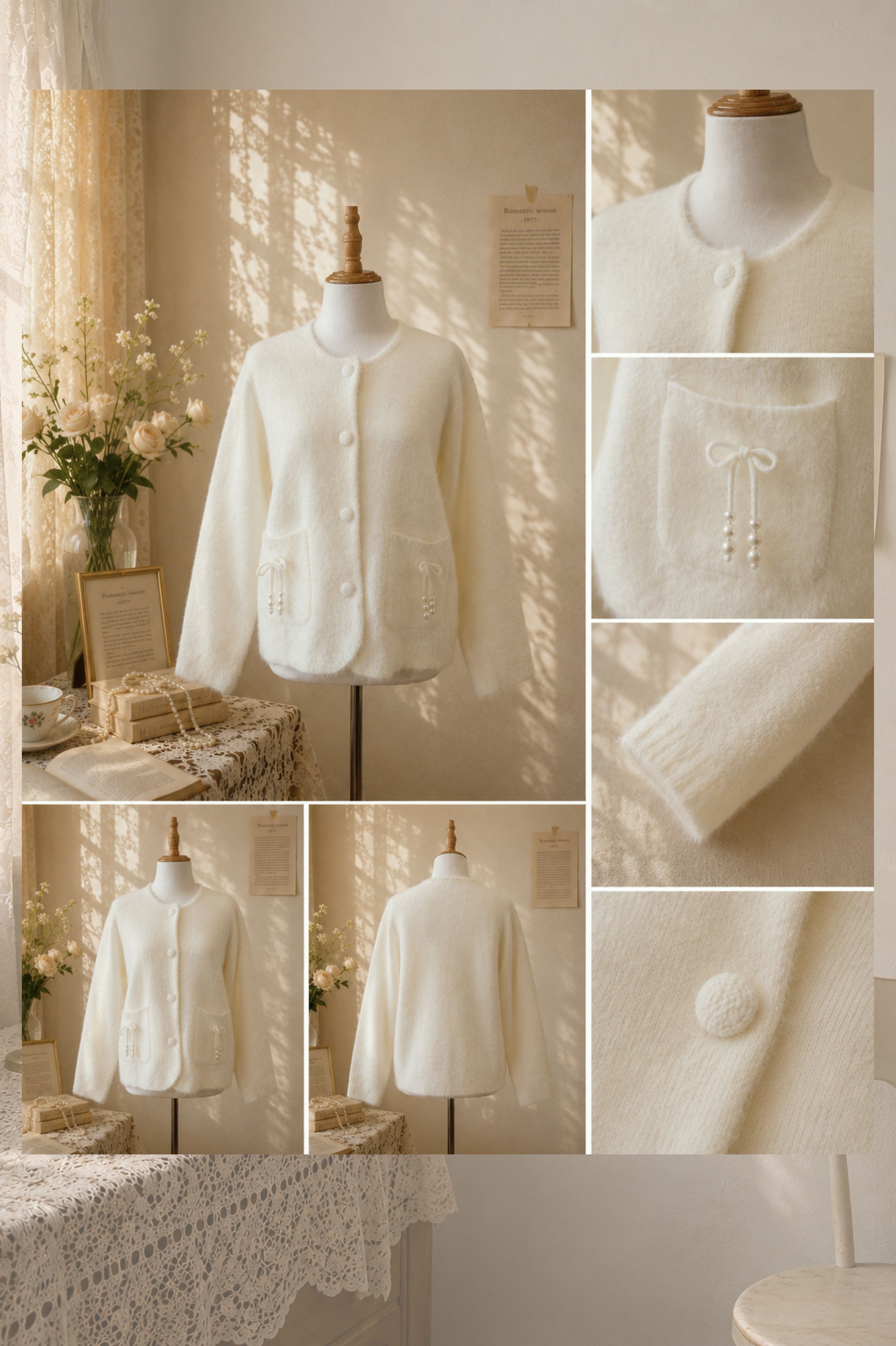 Pearl Keepsake Cardigan